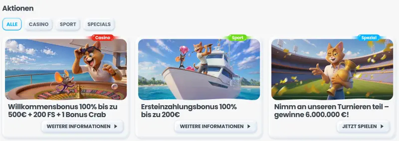 Cazimbo Casino Bonus