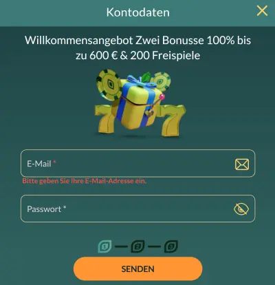 Lemon Casino Registrierung