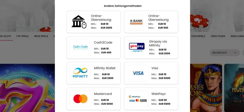 Bellona N.V. Einzahlungen