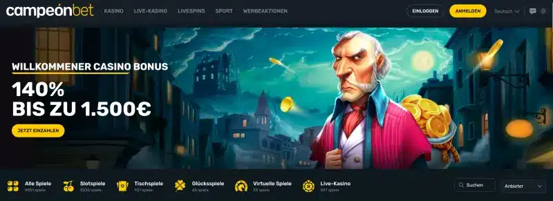 Campeonbet Casino Test