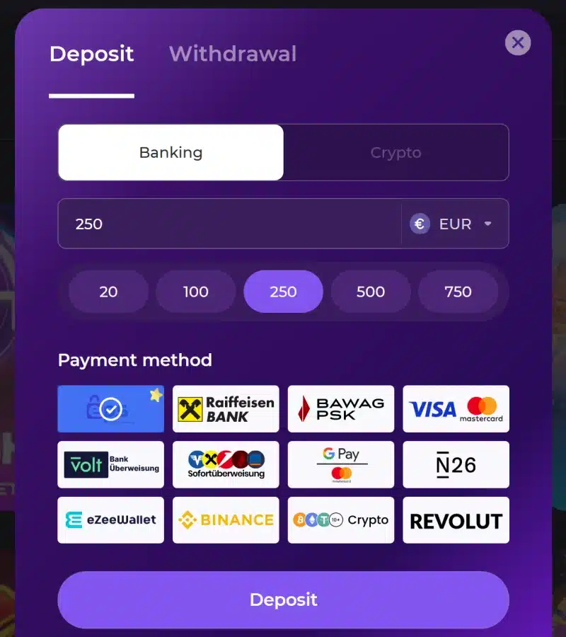 Casbit Group N.V. Kasse