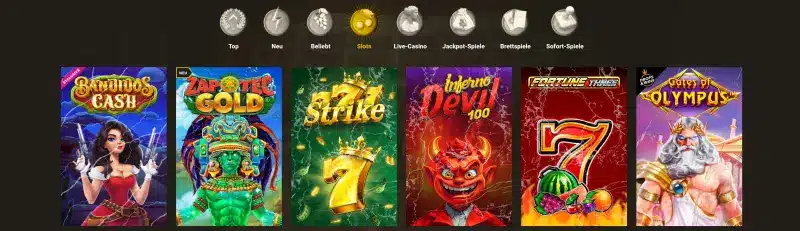 Casinoly Casino Spiele