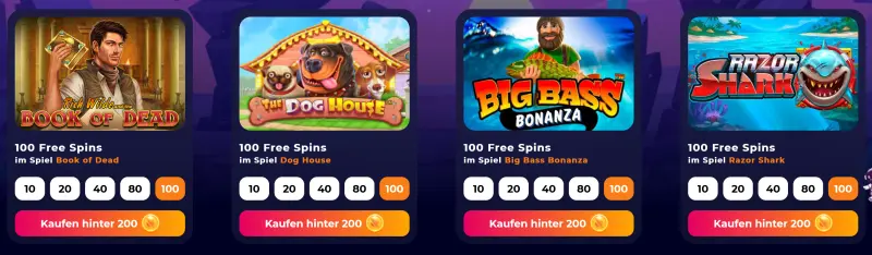 CosmicSlot Casino Bonus Laden