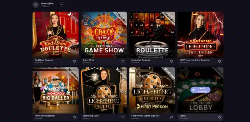 CryptoLeo Live Casino