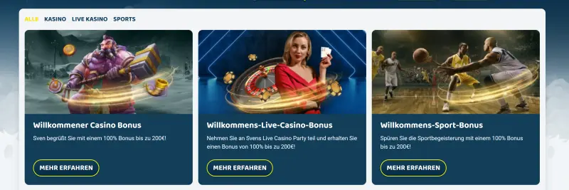 SvenPlay Casino Promos