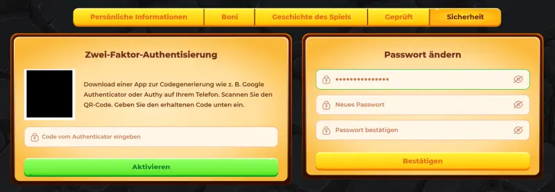 Winlegends Casino Sicherheit