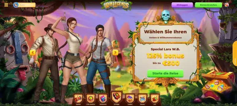 Winlegends Casino Test