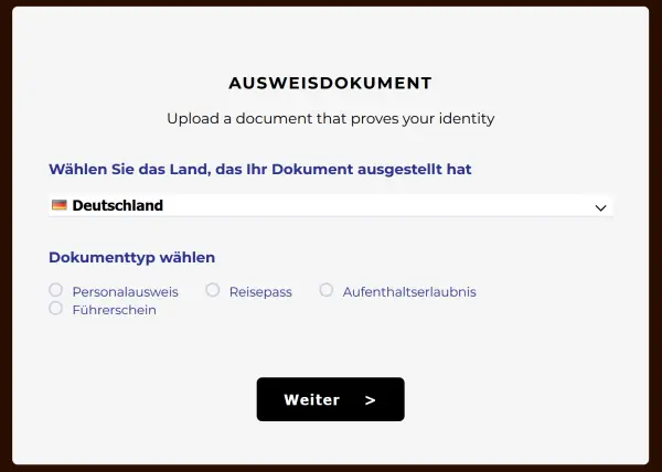 Winlegends Casino Verifizierung
