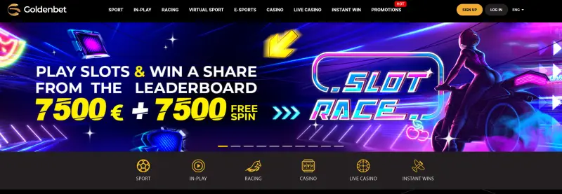 GoldenBet Casino von Santeda International B.V.