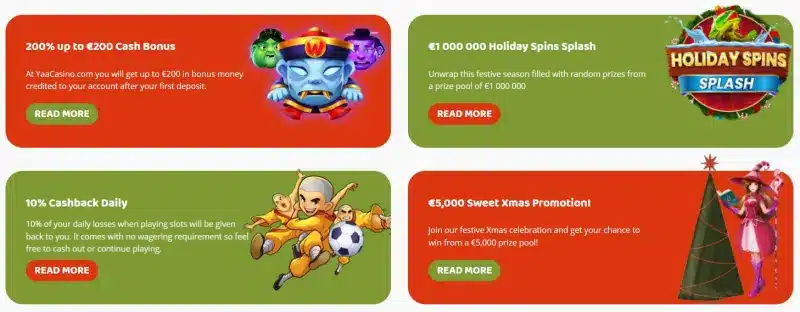 Yaa Casino Bonus