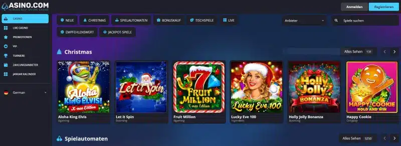 Asino Casino Test