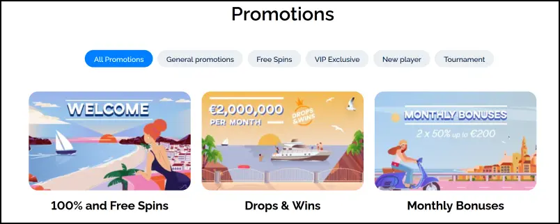 Azur Casino Bonus