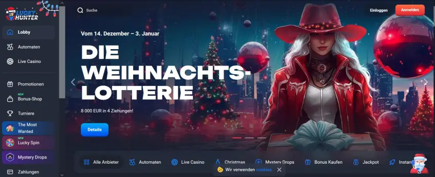 Lucky Hunter Casino Test
