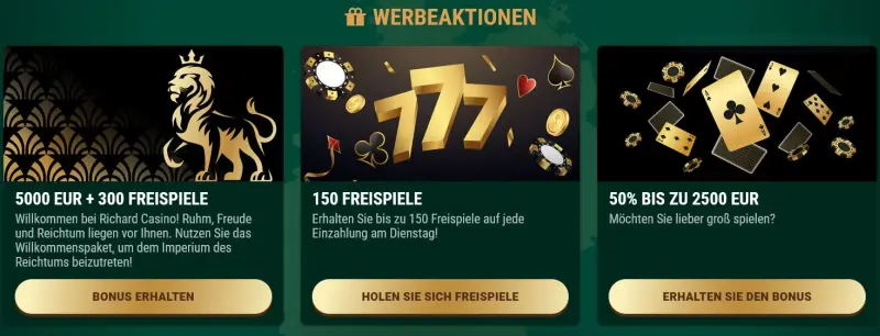 Richard Casino Bonus