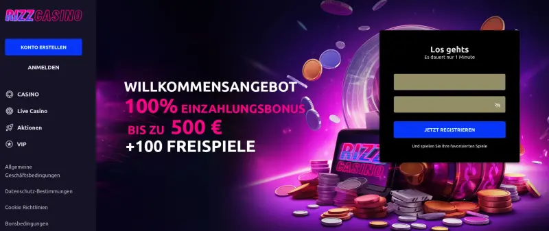 Rizz Casino Erfahrungen