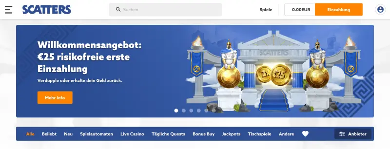 Scatters Casino Erfahrungen