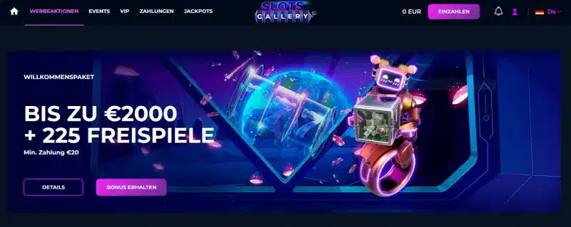 Slots Gallery Casino Bonus