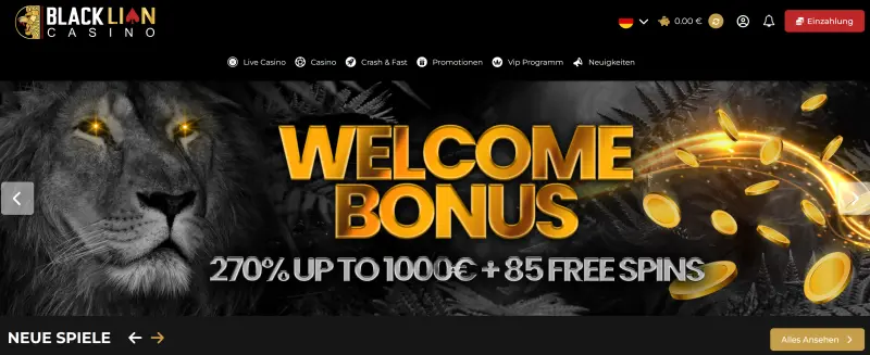 Black Lion Casino Erfahrungen