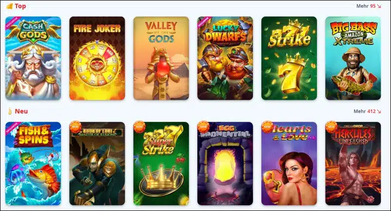 Casino Infinity Spiele Test