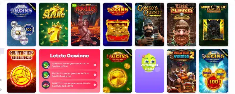 Nomini Casino Spiele Test
