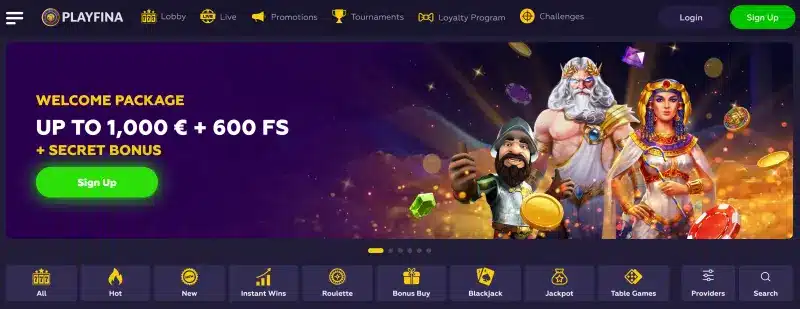 Playfina Casino Erfahrungen