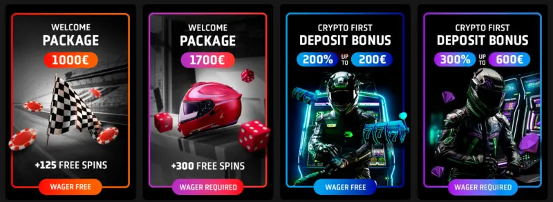 Versus Odds B.V. Casino Bonus