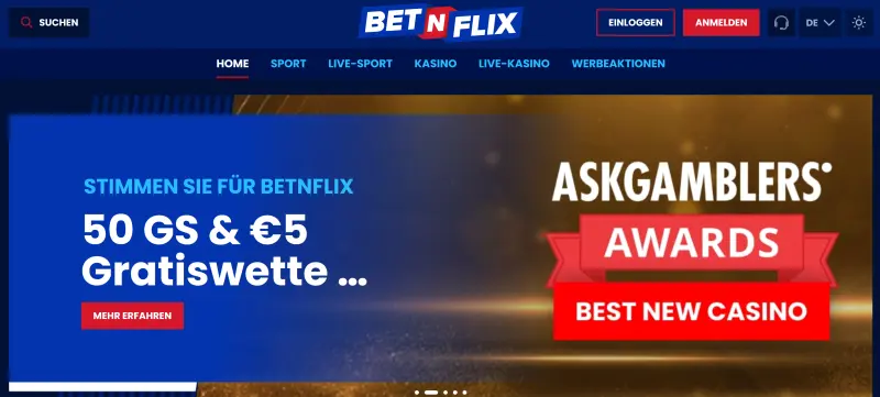 Betnflix Casino Test
