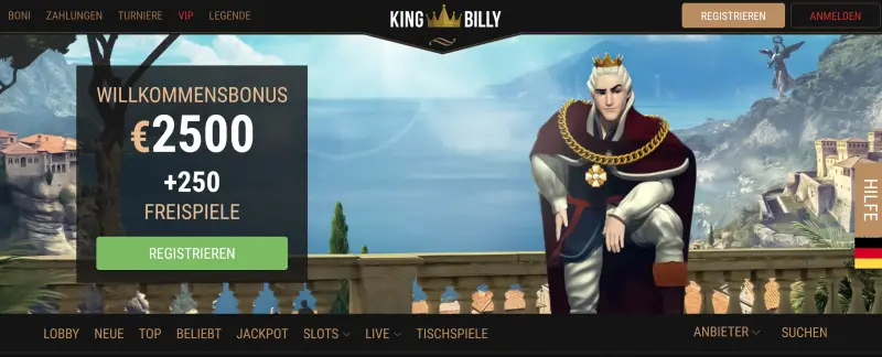 Kingbilly Casino Test