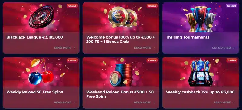 Viperwin Casino Bonus