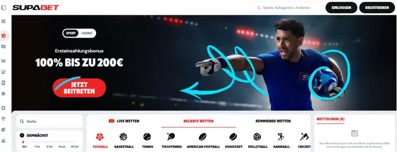 Supabet Casino Test