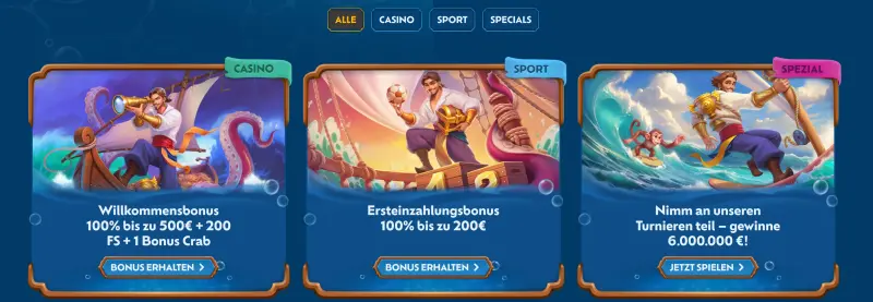 Winbay Casino Bonus