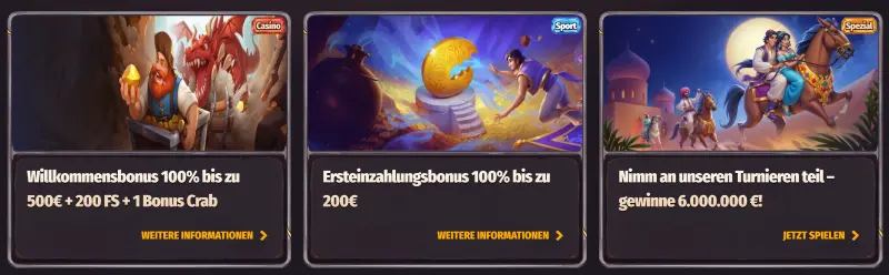 Dragonia Casino Bonus