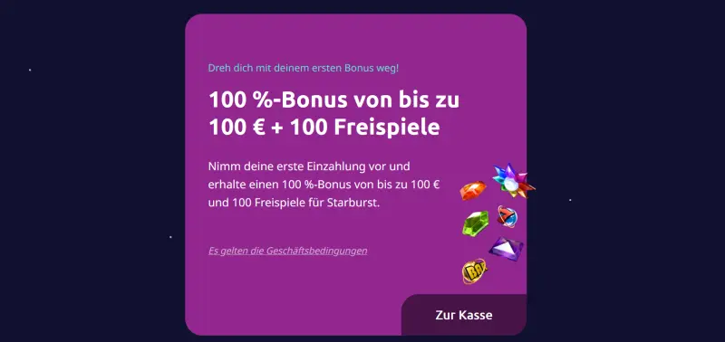 SpinAway Casino Bonus