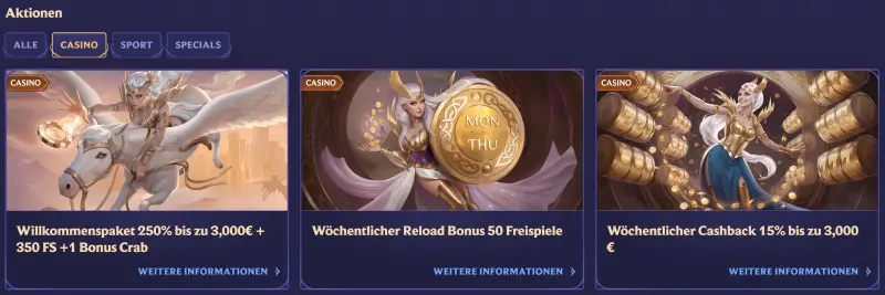 Divaspin Casino Bonus
