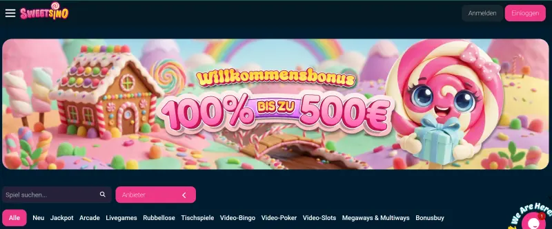Sweetsino Casino Test